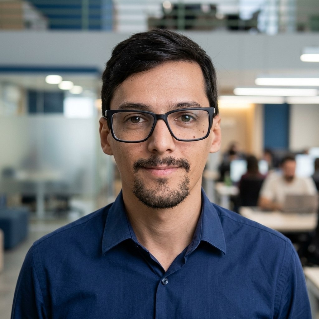 Lucas Bernardo do Nascimento, engenheiro civil da ENGENASC